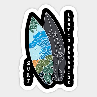 Lost paradise Sticker